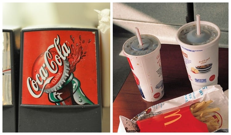 Image of Coca Cola, Coke at McDonald's.