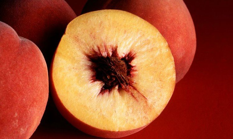 peach halves