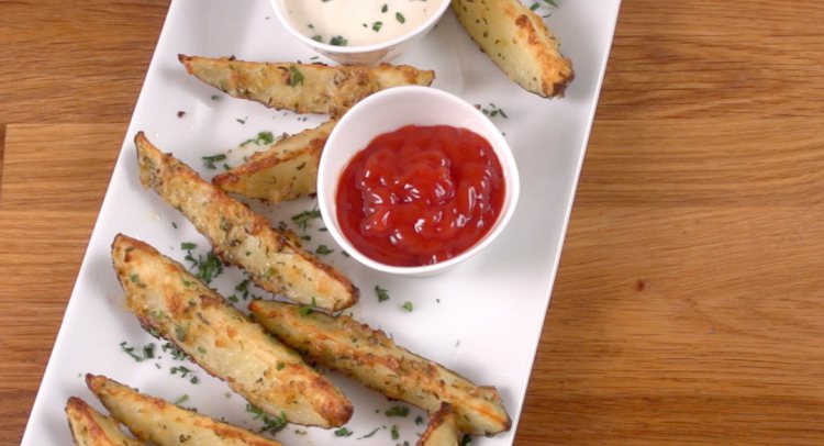Baked Parmesan Fries