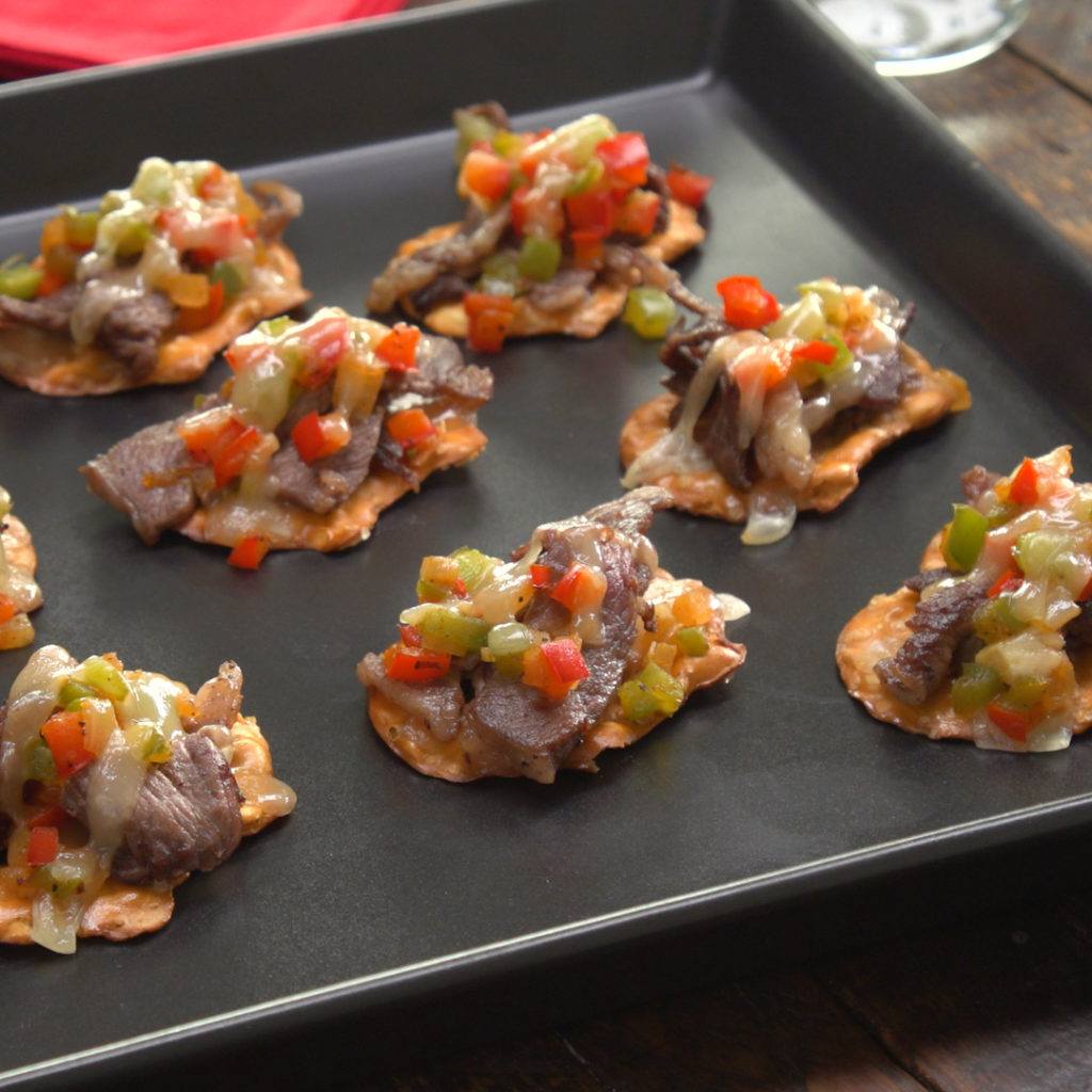 Finished Cheesesteak Bites