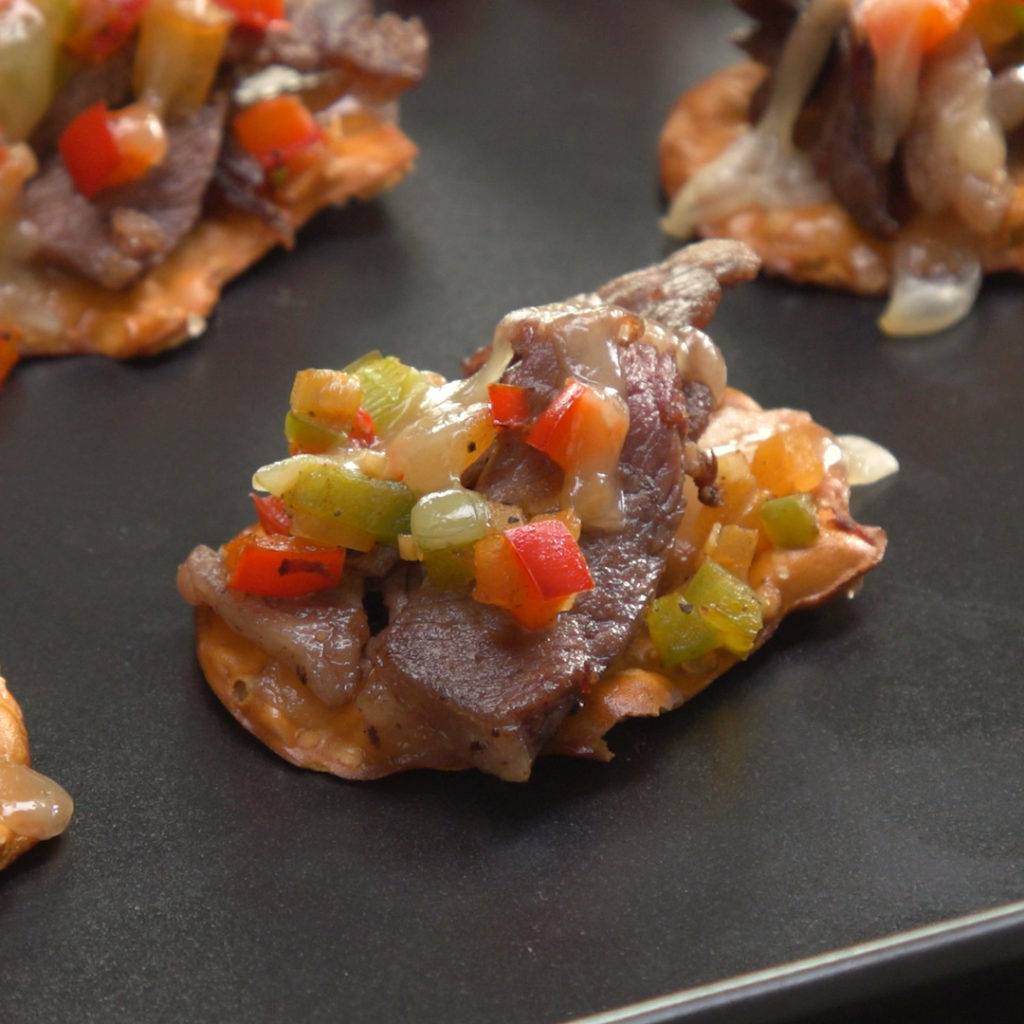 Cheesesteak Bites Full Closeup