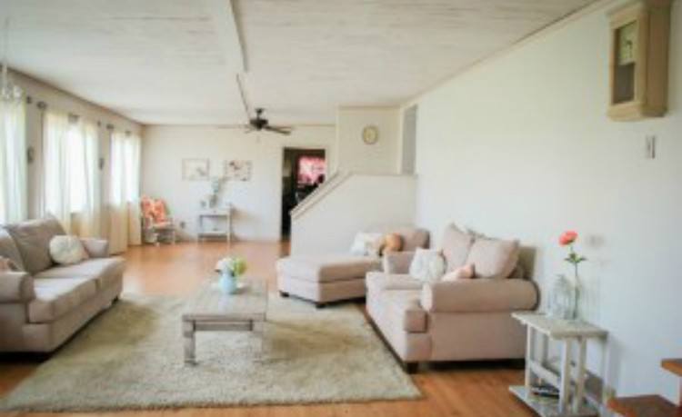 view of long living room