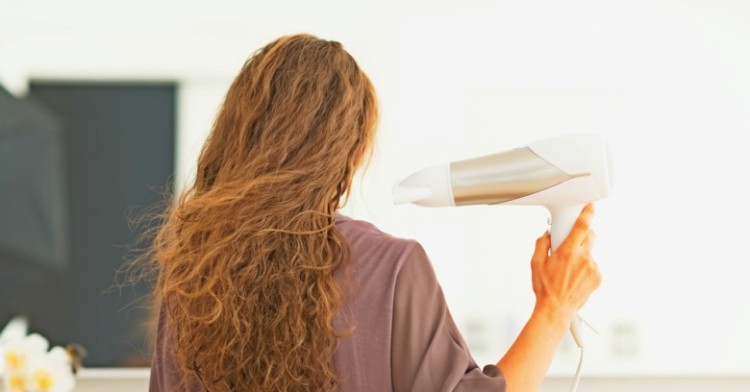 WomanBlowdryingHair