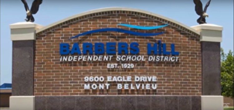Image of school sign.