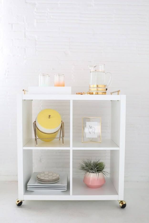 Bookshelf Casters