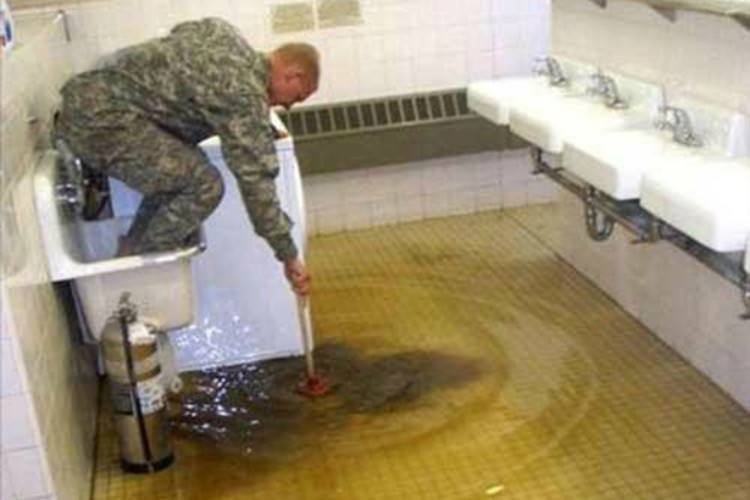 bad day bathroom explosion