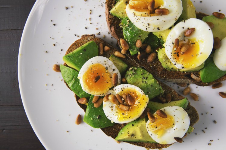 Image of avocado toast.