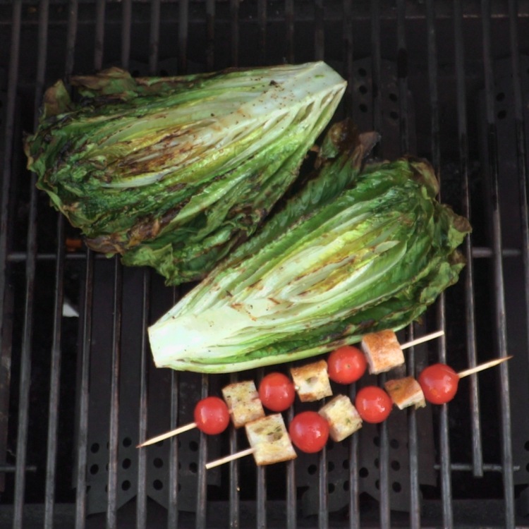 Grilled Romaine Salad