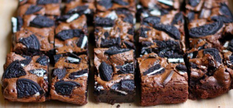 Cookies and Cream Brownies