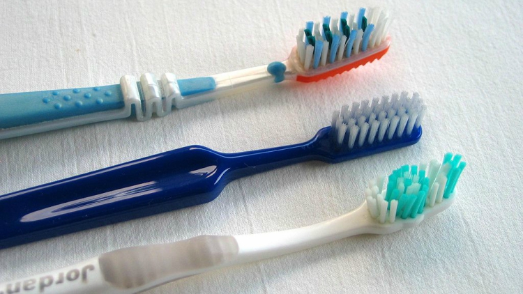 Use old toothbrushes to clean