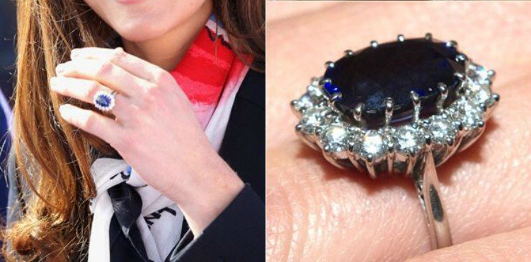 Image princess's engagement ring.
