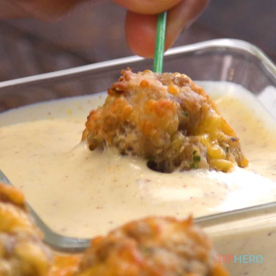 Our crowd-pleasing sausage balls recipe makes the easiest, tastiest, most addictive little party bites.