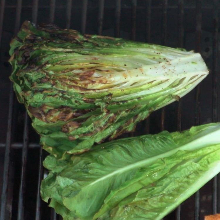 Grilled Romaine Salad