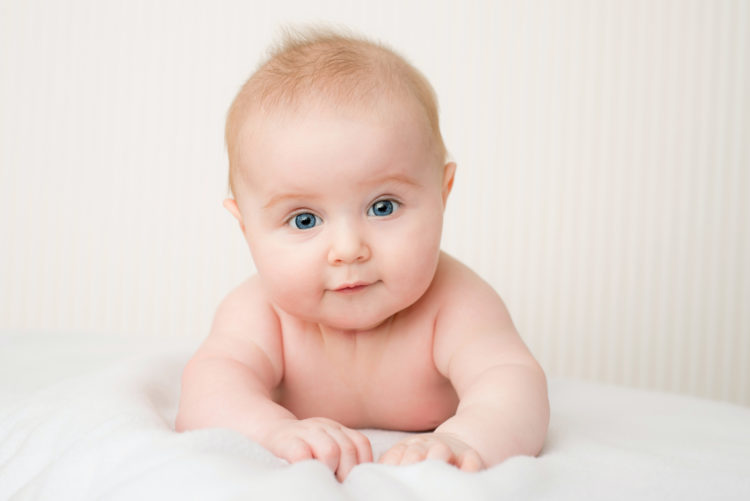 Image of cute baby girl