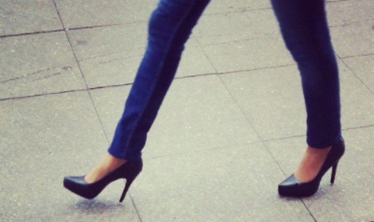 high heels