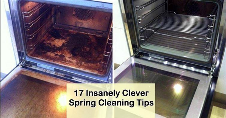 17 Insanely Clever Spring Cleaning Tips