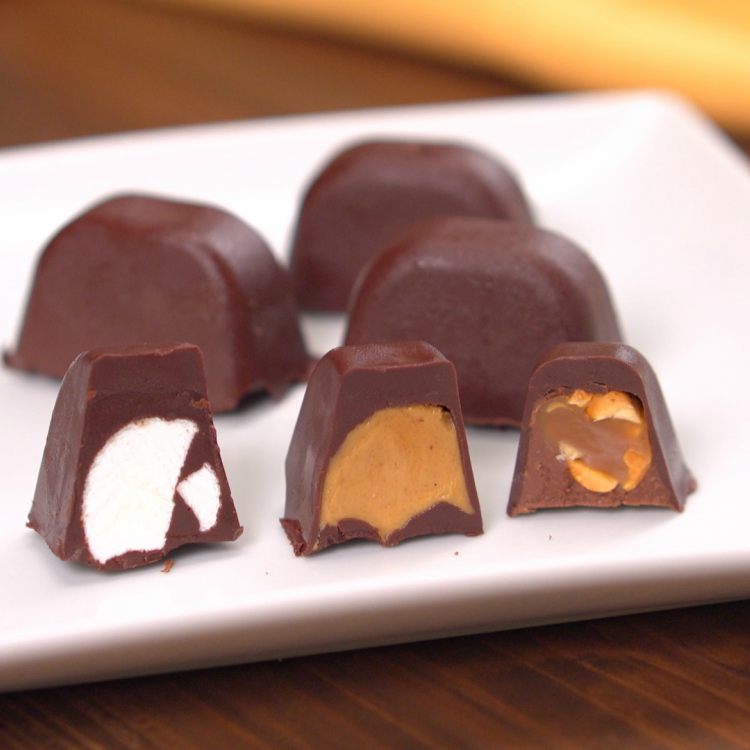 Ice Cube Tray Chocolates Hero