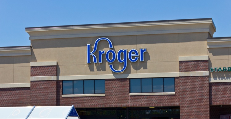 exterior of Kroger store