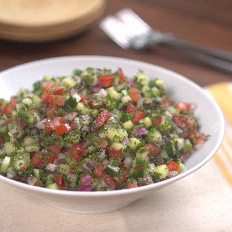 Mediterranean Cucumber Salad 1