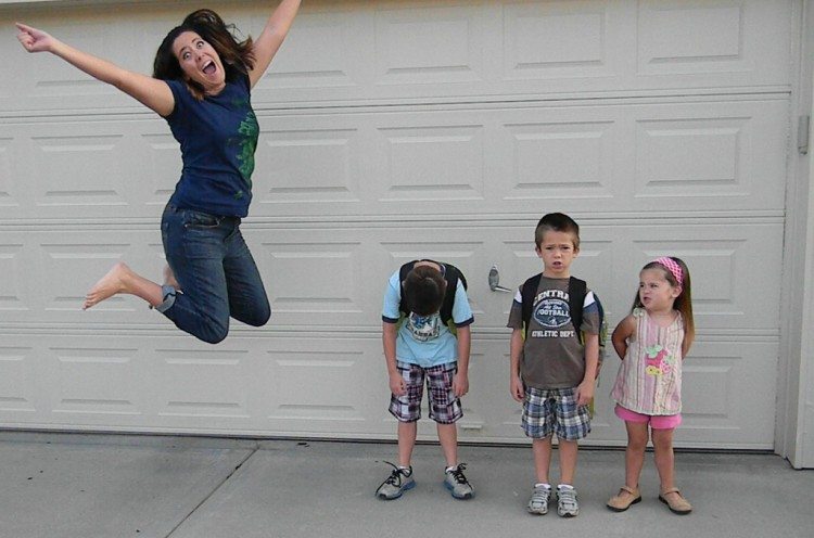 school three kids