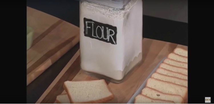 White flour