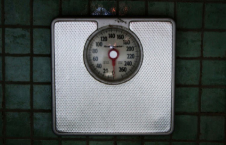 bathroom scale