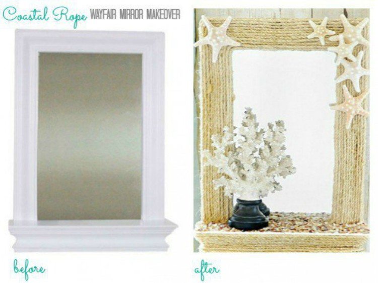 Coastal Rope Mirror