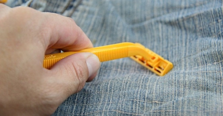 Blue Jean Razor Hack