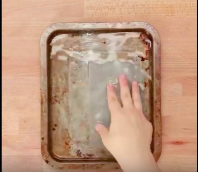dryer sheet sponging