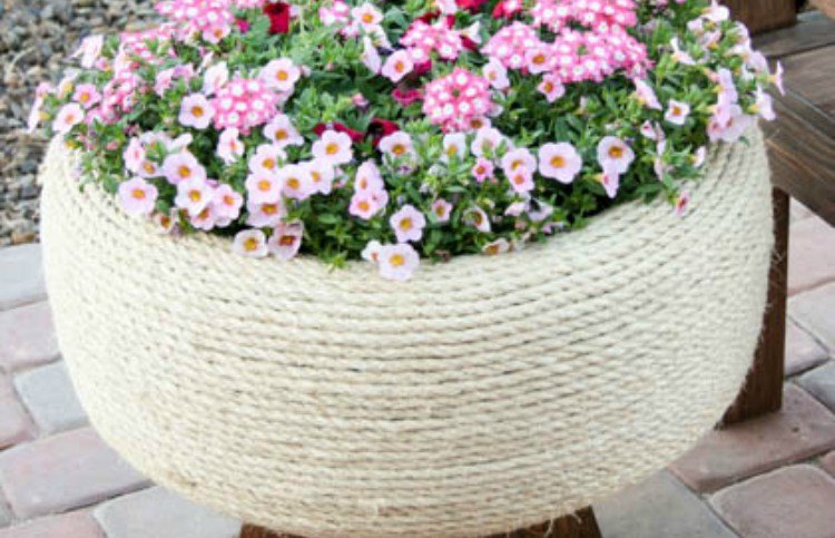 tire planter