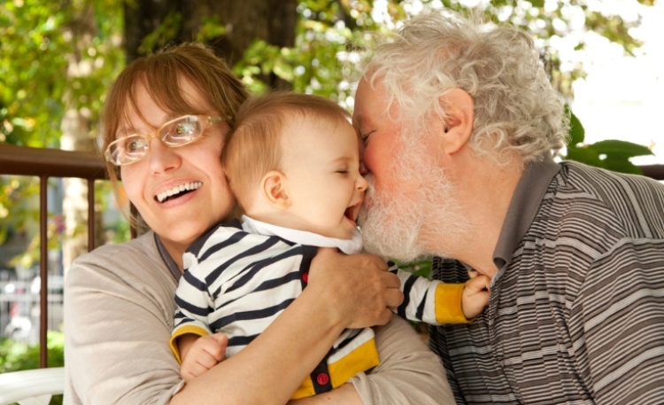 grandparents grandkid