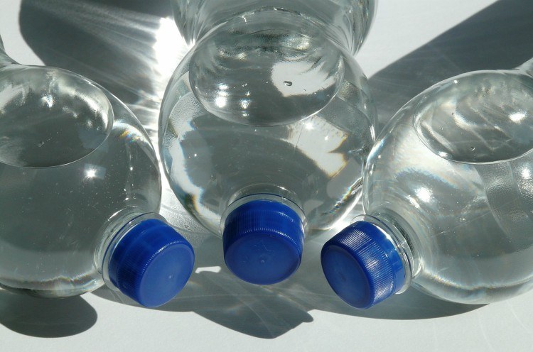 Pic of water bottles.