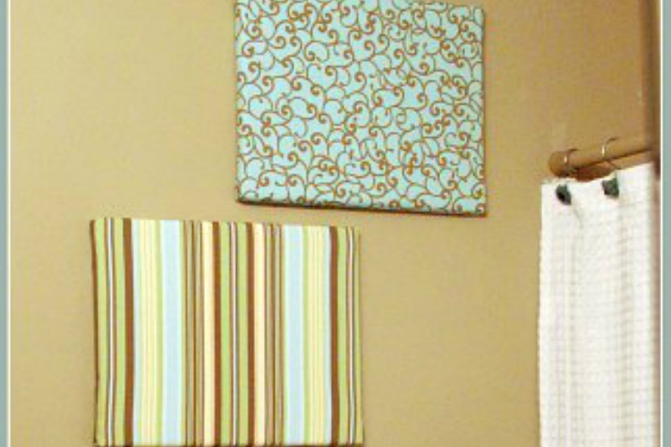 canvas fabric covered