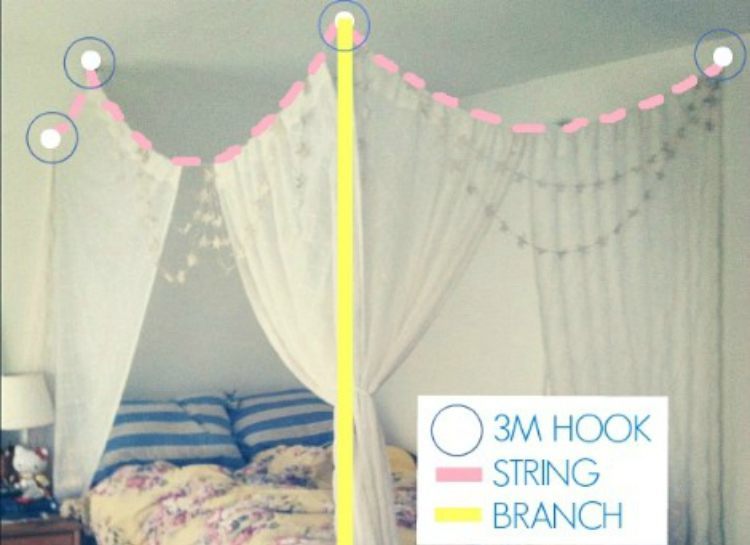 CommandHookCanopyBed
