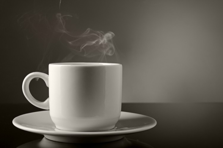 Image of steamy mug.
