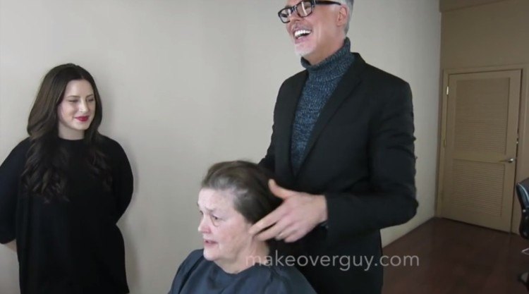Christopher and client Jean.