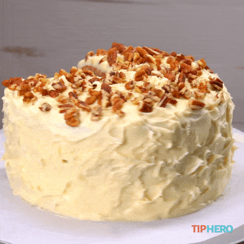 hummingbird cake gif spinning