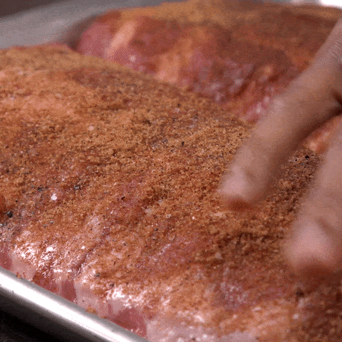 Baked BBQ Ribs spice rub