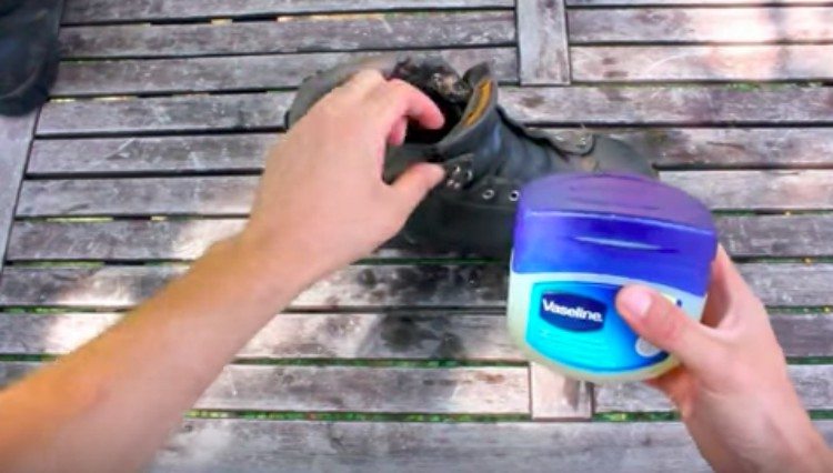 Vaseline shoes