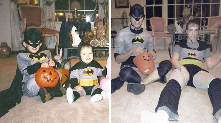 recreated batman halloween