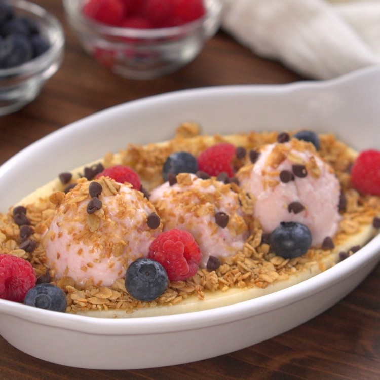 Yoplait Breakfast Banana Split