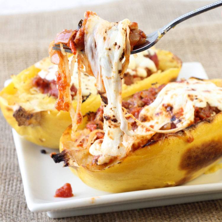 Twice-Baked Spaghetti Squash
