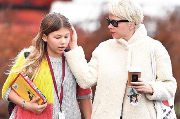 Matilda Rose and Michelle Williams